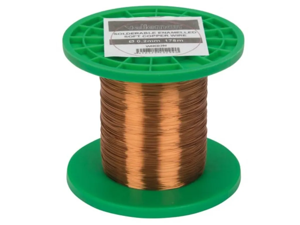 Vikledraad Kobber Ø0.2mm - 178m - 97 ohm