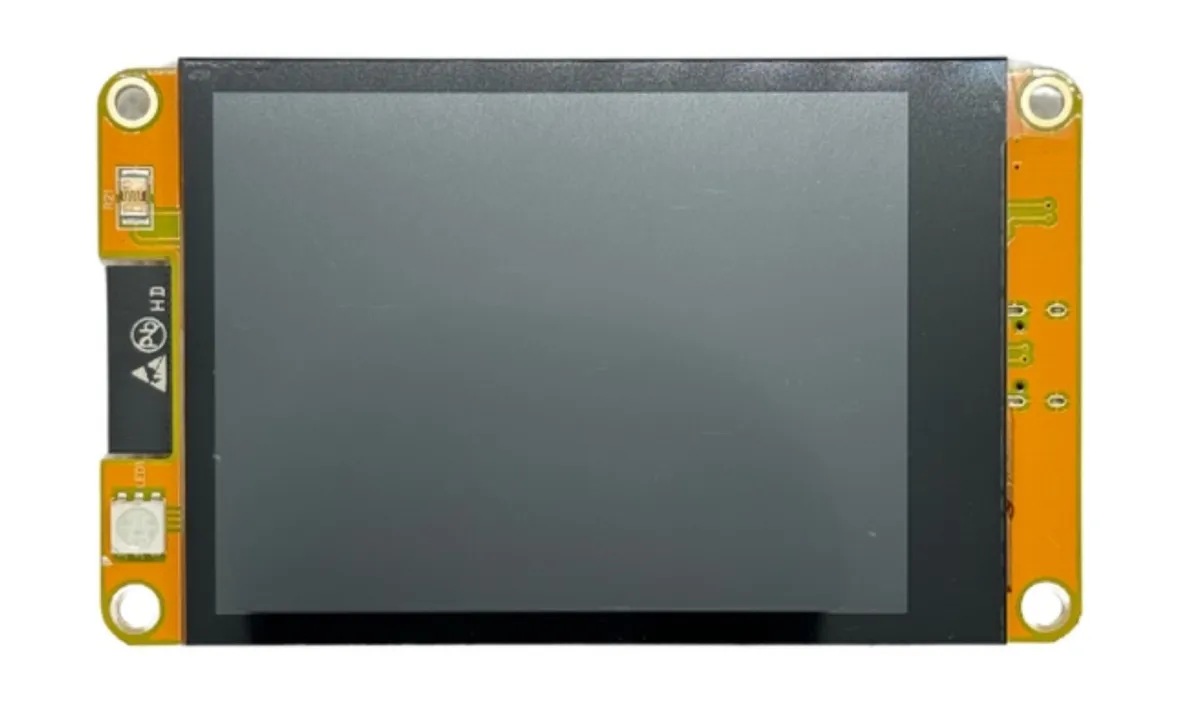 ESP32 med 3.2 inch TFT Display og følsom capacitive touch screen (+WiFi & Bluetooth)
