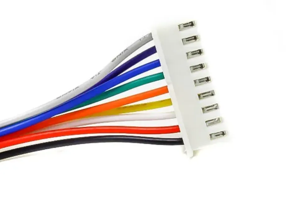 Micro JST XH 9 pins pigtail connector han