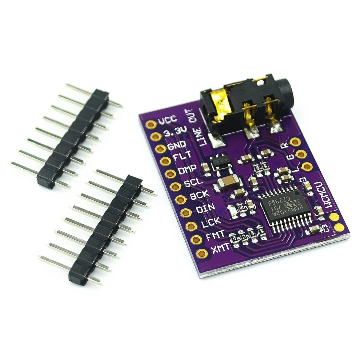 WCMCU-5102 module stereo DAC digital til analog konverter