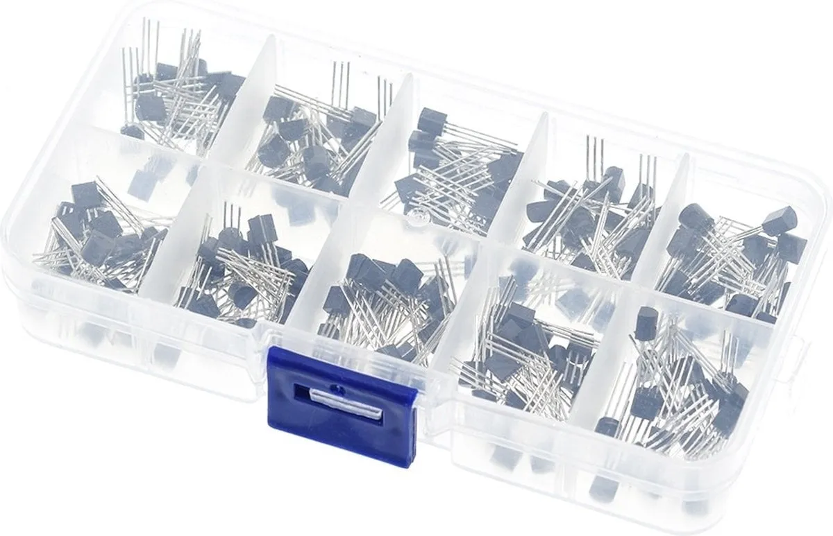 200 transistorer sæt 10 typer common triode