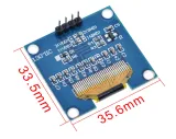 Mini OLED display hvid 1.3 inch 128x64 I2C – 3