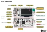 Heltec WiFi LoRa 32(V3), ESP32S3 + SX1262 LoRa Node, Meshtastic og LoRaWAN Compatible – 3