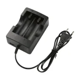 Oplader til 2x 18650 lithiumbatterier 3.6V / 3.7V / 4.2V – 1