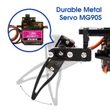 ACEBOTT Quadruped Bionisk Spinderobot Kit ESP8266 med Arduino IDE og ACECode (Scratch) – 5