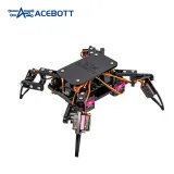 ACEBOTT Quadruped Bionisk Spinderobot Kit ESP8266 med Arduino IDE og ACECode (Scratch) – 6