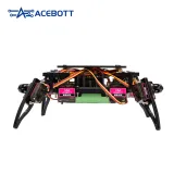 ACEBOTT Quadruped Bionisk Spinderobot Kit ESP8266 med Arduino IDE og ACECode (Scratch) – 7