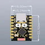 ESP32-C3 Super Mini Wi-Fi & BLE Med 4MB Flash – 2