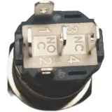 Trykknap | Moment - puls | 5V LED Orange | RVS | 16mm – 3