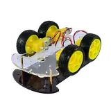 Chassis med 4 hjul og 4 TT-motorer robot base DIY – 2