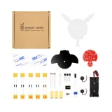 Robotcube DIY Firefly lysfølsom robot uden batteri – 3