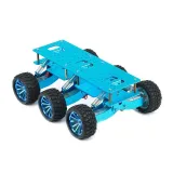Off-road chassis med 6-hjulstræk Blå – 4