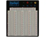 Breadboard, 3220 Huller - ZY-208, med 4 klemmer – 6