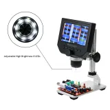 Digitalt mikroskop 600x 3.6MP med stativ – 3