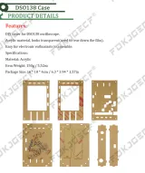 Transparent kabinet til DSO138 digital oscilloskop – 2
