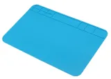 Fleksibel silikone-solderemåtte 30x20cm blå – 1