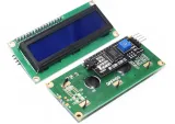 1602 LCD blå baggrundsbelysning med I2C forloddet – 2