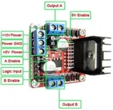 L298N Motor Driver Board rød – 2