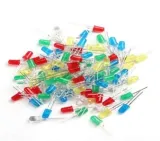 100 LEDs sortiment 2V i forskellige farver – 1