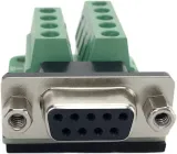 DB9 hun-adapter til D-SUB RS232 seriel til skrueterminal – 1