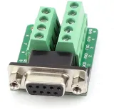 DB9 hun-adapter til D-SUB RS232 seriel til skrueterminal – 2