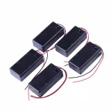 9V batteriholder med TÆND/SLUK vippekontakt 9 volt med låg – 2