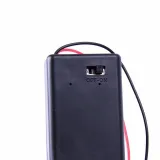9V batteriholder med TÆND/SLUK vippekontakt 9 volt med låg – 6