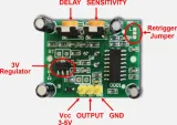 PIR Sensor HC-SR501 Bevægelsessensor – 2