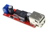 DC-DC Step-down med dobbelt USB-port (LM2596) -  fra 6-40V til 5V 3A – 2