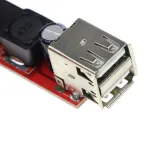 DC-DC Step-down med dobbelt USB-port (LM2596) -  fra 6-40V til 5V 3A – 3