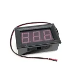 Voltmeter AC 70 - 500V - Blå, 0.56inch, 2 ledninger – 1