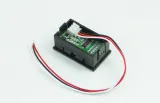 Voltmeter 0-100V - Blå, 0.56 inch, 3 ledninger – 5