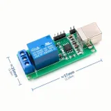 Høj Kvalitet 1 Kanals  5V Usb Relæmodul – 6
