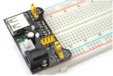Breadboard strømforsyningskonverter til 3.3v og 5v – 1