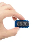 4-digit display Rød TM1637 (7-segmenter per digit) – 3