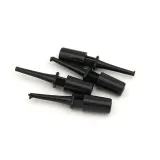 Mini testclip med fjederkrog til PCB SMD IC 43mm - Sort – 3