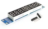 MAX7219 7-segment rød 8-cifret digital modul – 4