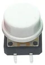 Trykknap | moment - puls | 12x12x7 | Hvid – 1