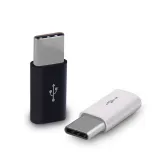 USB-C male til Micro-USB female adapter hvid – 3