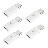 USB-C male til Micro-USB female adapter hvid – 4