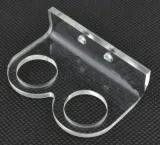 SR04 Ultralydssensor Klar akryl plast monteringsbeslag – 2
