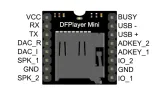 DFPlayer Mini (clone) MP3 modul med MicroSD-kortslot – 2