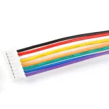 8 Pins Connector/Terminal ledning, 1-sidet - male, 26AWG 20cm, XH2.54mm – 1