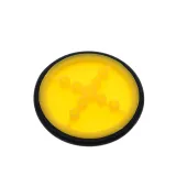 40mm plastikhjul med gummiring – 3