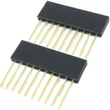 10-pins hun 11 mm høj stackbar headerconnector – 3