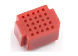 Ultra Mini Breadboard Rød - XF-25 – 2