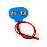 9V batteriklip tilslutning blå – 1