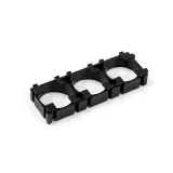3x 18650 batteriholder med afbryderklemme – 2