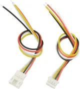 Micro JST PH 4 pins pigtail connector sæt han hun – 2