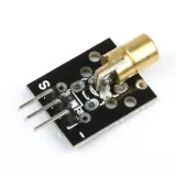 Laserdiode 5V-module rød laser 650 nm 5 mW kobberhoved – 2